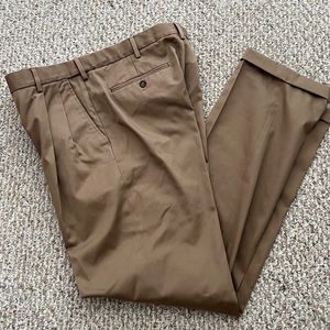 Men’s Lands End Khaki Pants 36x34 EUC
